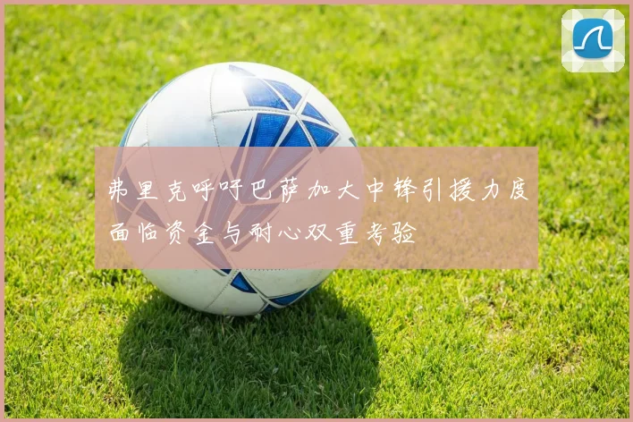 弗里克呼吁巴萨加大中锋引援力度面临资金与耐心双重考验